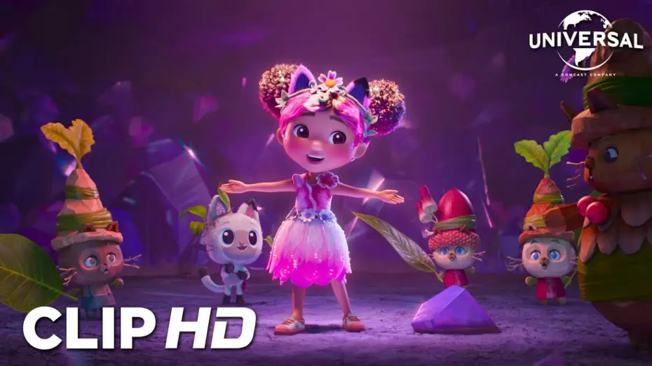 Video for the film Gabby's Dollhouse: The Movie — Clip en español - La moda del bosque