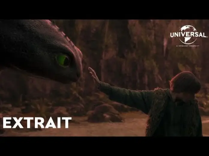 Video for the film Untitled How to Train Your Dragon Film — Extrait "Premier contact"