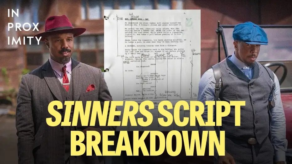 Video for the film Sinners — PROX GEMS: Michael B. Jordan’s Smokestack Twins SINNERS Scene Breakdown | IN PROXIMITY S3E15