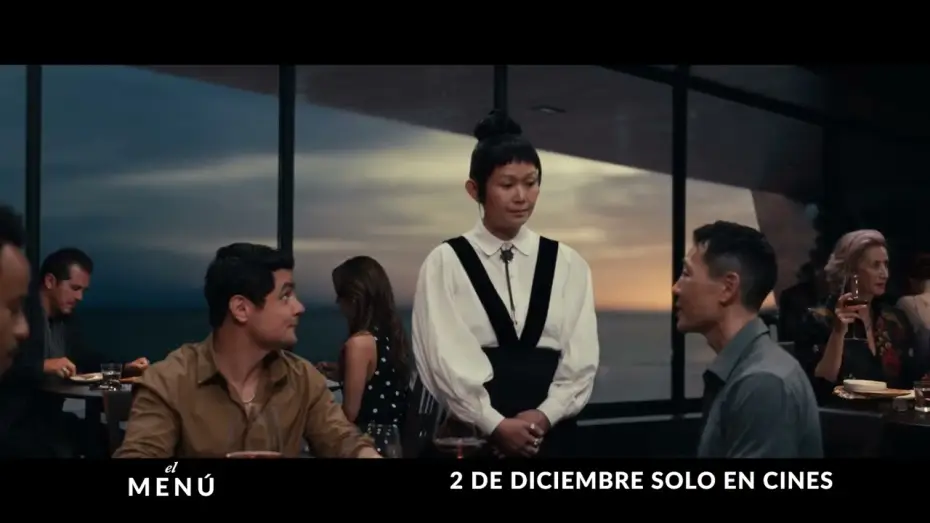 Video for the film The Menu — Anuncio: 'Moriremos esta noche'