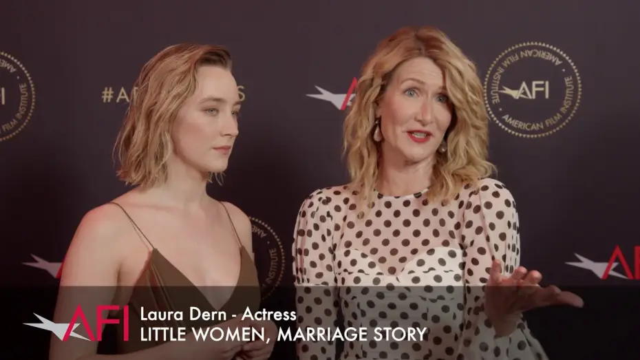 Video for the film Little Women — Saoirse Ronan and Laura Dern talk about LITTLE WOMEN at AFI AWARDS 2019