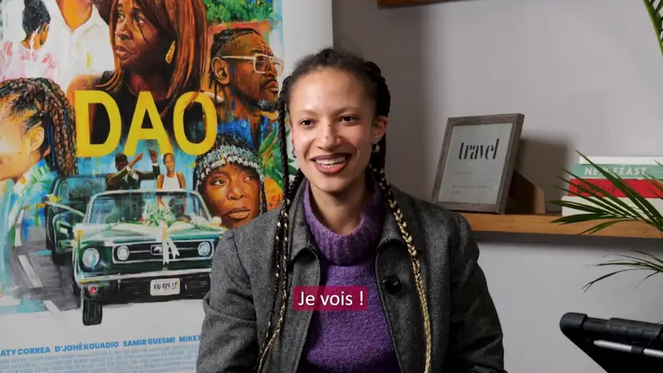 Video for the film Dao — Cathy Correa & D’johé Kouadio : confidences sur DAO (Interview exclusive)