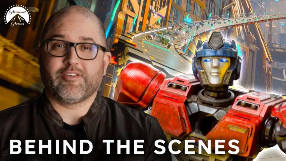 Video for the film Transformers One — Transformers Meets Formula 1 Racing - Behind the Scenes