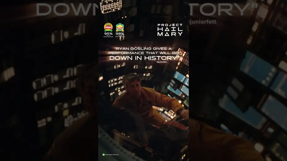 Video for the film Project Hail Mary — In Cinemas and IMAX Now