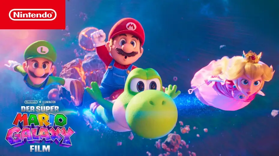 Video for the film Untitled Super Mario Bros. Movie — (Deutsch) Der Super Mario Galaxy Film – Letzter Trailer