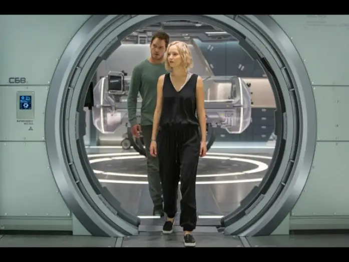 Video for the film Passengers — PASSENGERS - Clip "Ich bin zu früh aufgewacht" - Ab 5.1.2017 im Kino!