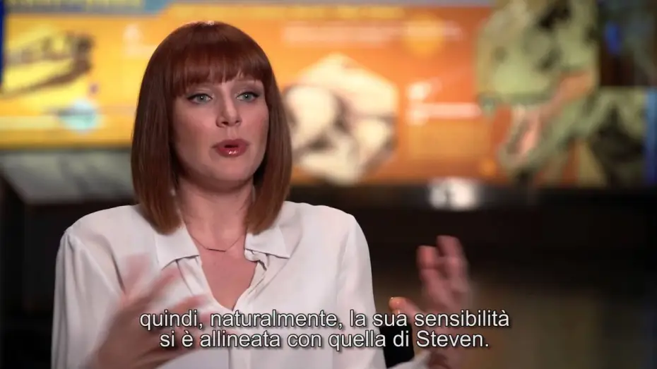 Video for the film Jurassic World — JURASSIC WORLD - Intervista a Bryce Dallas Howard (sottotitoli in italiano)