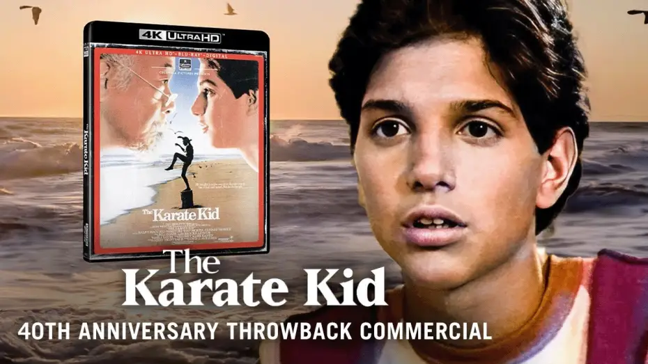 Video for the film The Karate Kid — 40th Anniversary Throwback Commercial