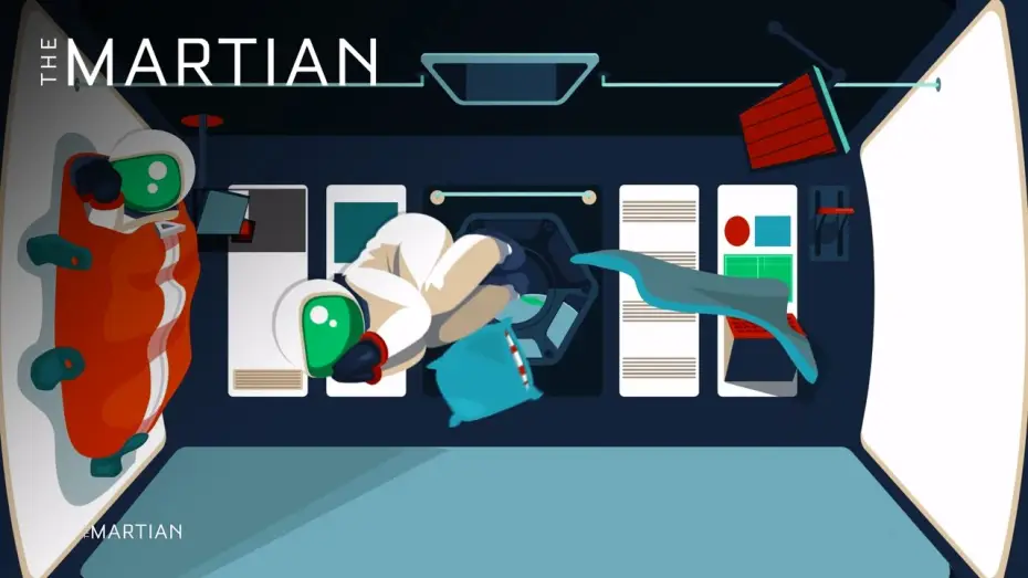 Video for the film The Martian — Life in Space | Series Promo
