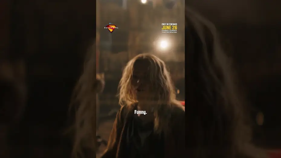 Video for the film Supergirl — In Cinemas on June 26