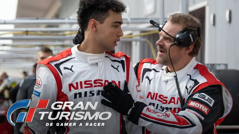 Video for the film Gran Turismo — Competir para ganar
