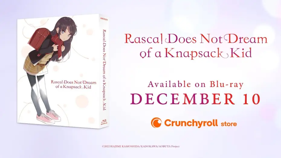 Video for the film Rascal Does Not Dream of a Knapsack Kid — Blu-ray Promo [Subtitled]