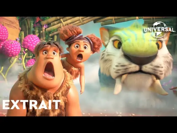 Video for the film The Croods: A New Age — Les Croods 2 : Une Nouvelle Ère Extrait Grug montre le mur aux Croods VOST [Actuellement au cinéma]