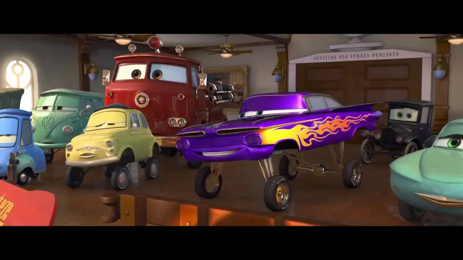 Video for the film Cars — Take A Trip Trailer