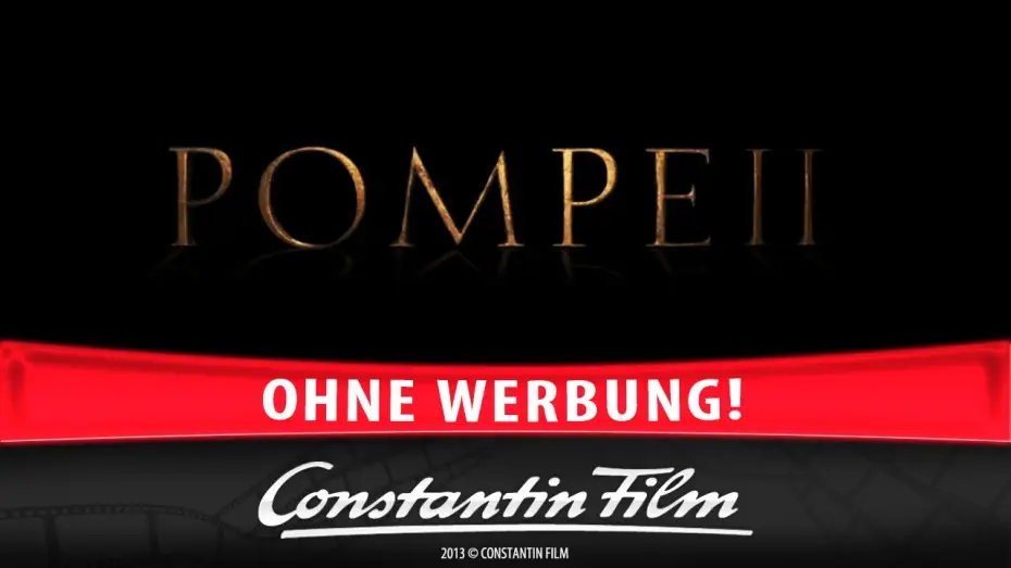 Video for the film Pompeii — POMPEII - Trailer 1 - Ab 27. Februar 2014 im Kino