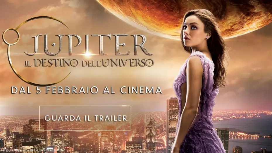 Video for the film Jupiter Ascending — Jupiter - Il Destino dell'Universo - Nuovo Trailer Italiano | HD