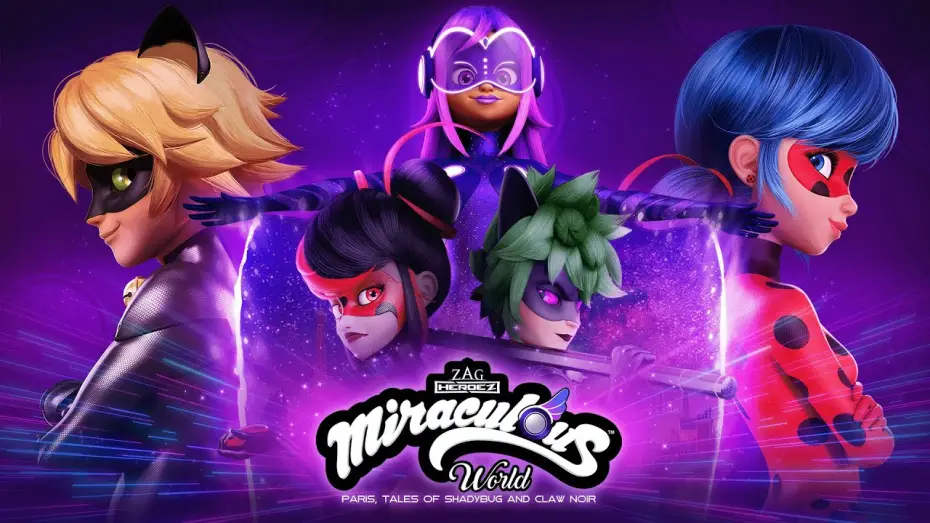 Video for the film Miraculous World: Paris, Tales of Shadybug and Claw Noir — Trailer