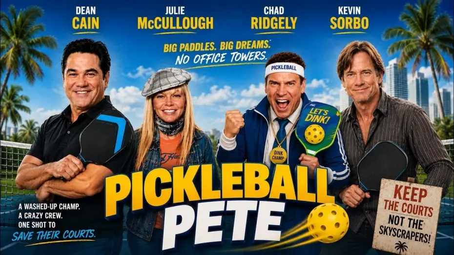 Video for the film Pickleball Pete — Pickleball Pete (2026) Official Trailer | Dean Cain, Kevin Sorbo | A JCFilms Original