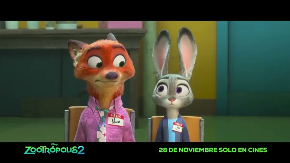 Video for the film Zootopia 2 — Anuncio: 'Infiltrarme en la gala'