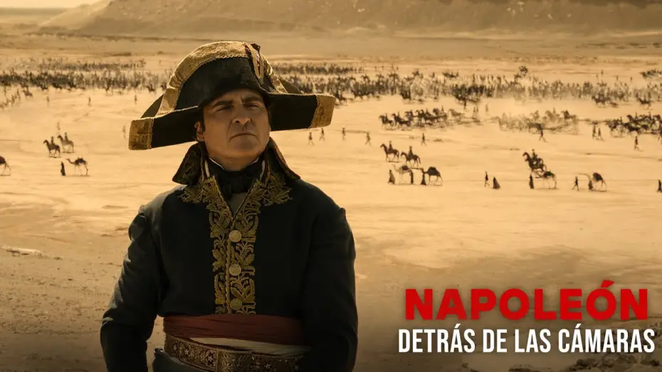 Video for the film Napoleon — Joaquin Phoenix es Napoleón [VOSE]