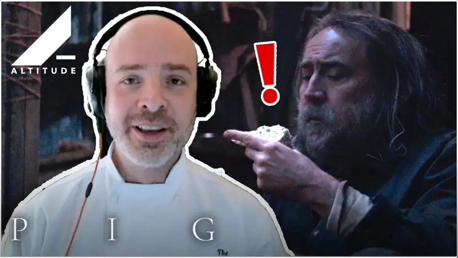 Video for the film Pig — Chris Czarnecki On Meeting Nicolas Cage And Cooking A Three-Mushroom Tart! | PIG | Altitude Films