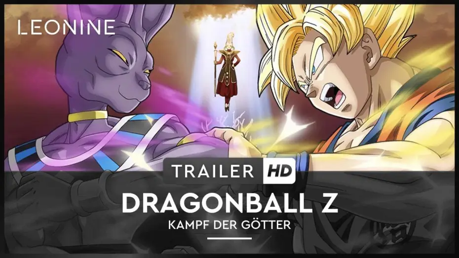 Video for the film Dragon Ball Z: Battle of Gods — Dragonball Z: Kampf der Götter - Trailer