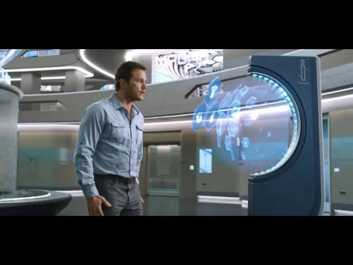 Video for the film Passengers — PASSENGERS - Clip "Hier stimmt was nicht" - Ab 5.1.2017 im Kino!