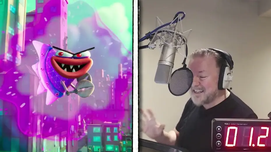 Video for the film Dog Man — Fun In The Booth (Ricky Gervais)
