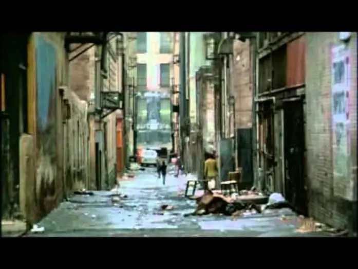 Video for the film Dragnet — Dos sabuesos despistados (escena inicial)