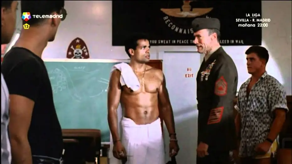 Video for the film Heartbreak Ridge — El Sargento de Hierro. Escena Mítica.