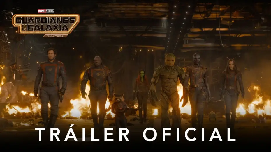 Video for the film Guardians of the Galaxy Vol. 3 — Nuevo Tráiler Oficial
