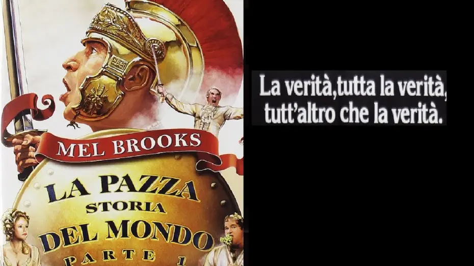 Video for the film History of the World: Part I — La pazza storia del mondo (film 1981) TRAILER ITALIANO