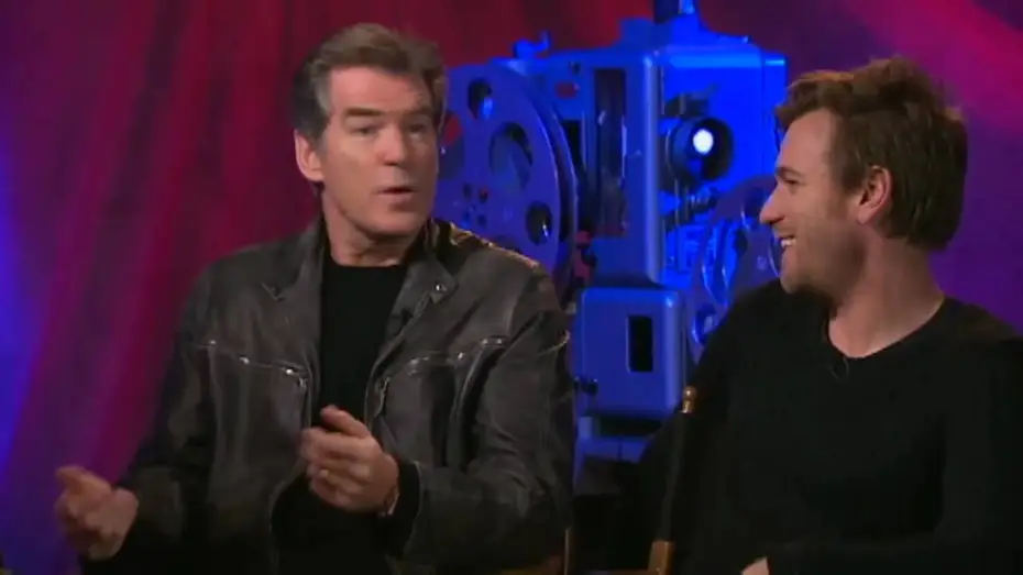 Video for the film The Ghost Writer — Pierce & Ewan on "The Ghost Writer", Roman Polanski