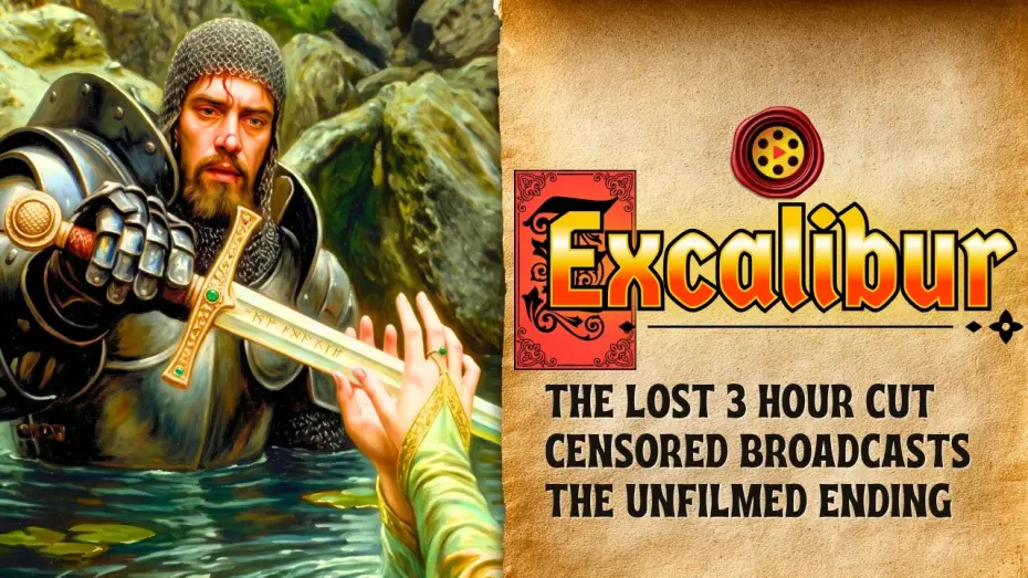Video for the film Excalibur — The Real Reason We Never Saw The Complete Excalibur (1981)