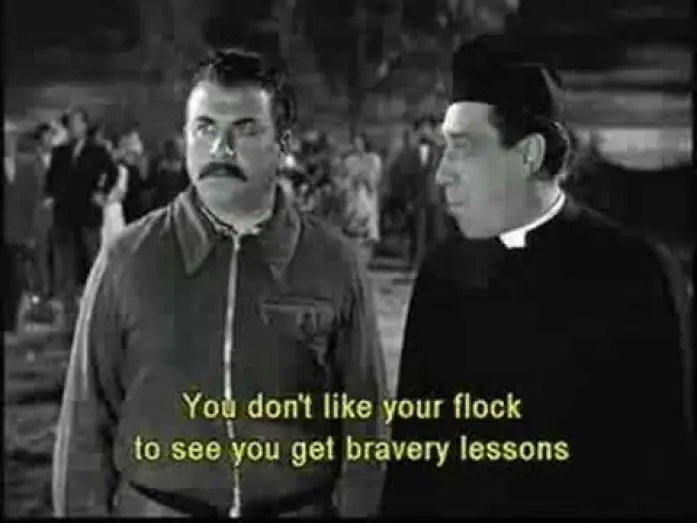 Video for the film The Return of Don Camillo — Don Camillo and the Return of Don Camillo