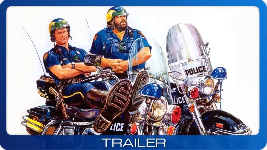 Video for the film Crime Busters — Zwei außer Rand und Band ≣ 1977 ≣ Trailer #1