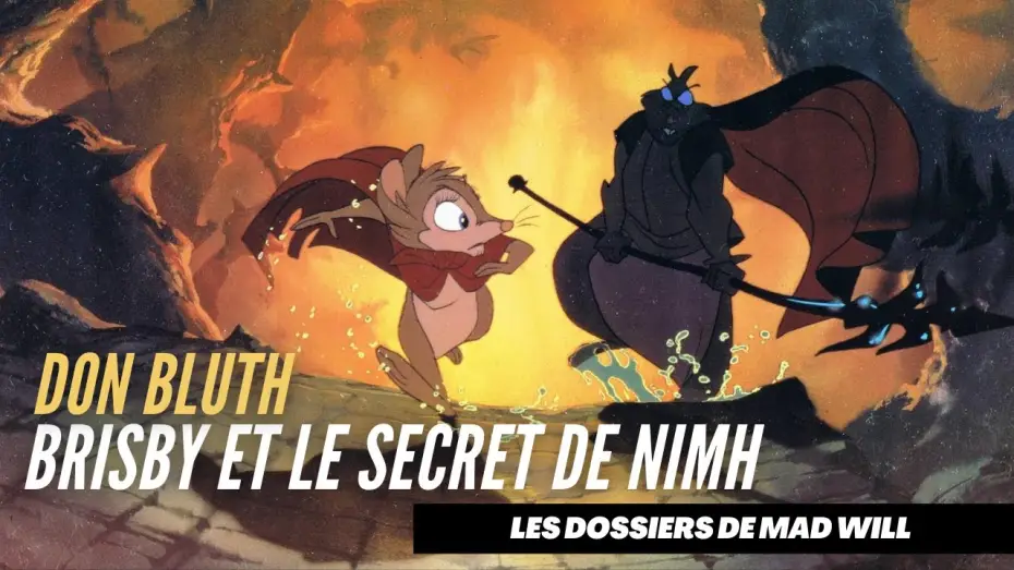 Video for the film The Secret of NIMH — BRISBY ET LE SECRET DE NIMH PAR MAD WILL #DonBluth #Brisby #Animation