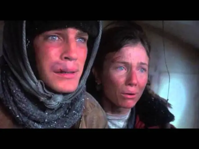 Video for the film Runaway Train — Финал фильма "Сбежавший поезд"