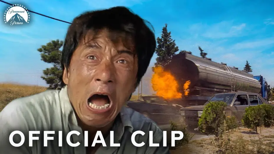 Video for the film The Accidental Spy — Jackie Chan Jumps Off Moving Truck (Full Scene)