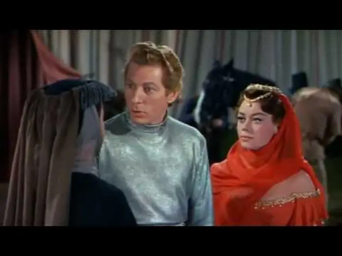 Video for the film The Court Jester — Der Hofnarr - Szene mit dem Becher mit dem Fächer