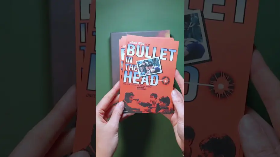 Video for the film Bullet in the Head — Arrow UHD Unboxing