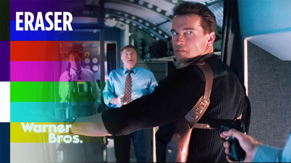 Video for the film Eraser — Airplane Shootout and Escape
