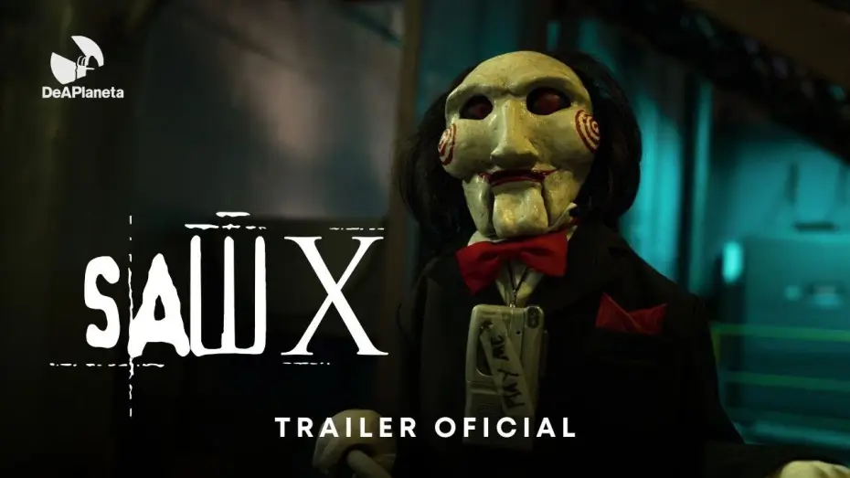 Video for the film Saw X — Trailer Oficial