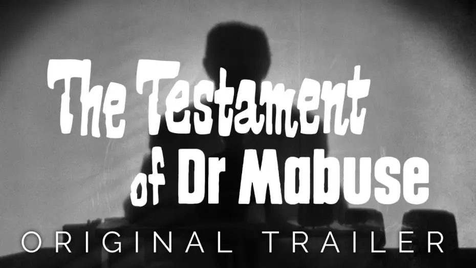 Video for the film The Testament of Dr. Mabuse — Original German Trailer [Subtitled]