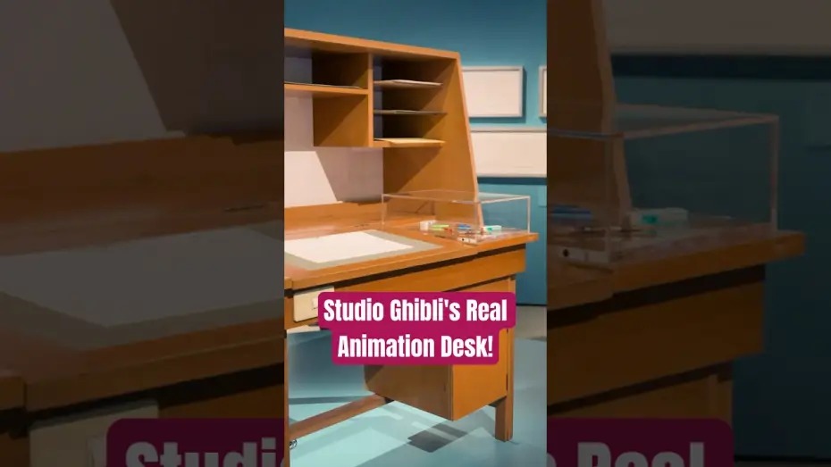 Video for the film Ponyo — The Animation Desk Behind Miyazaki Films Like 'Ponyo'!
