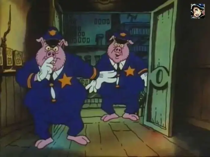 Video for the film Fritz the Cat — Pigs - (1972)