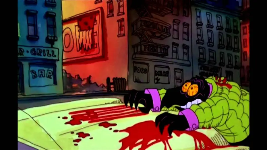 Video for the film Fritz the Cat — Fritz the cat - Fritz starts a riot