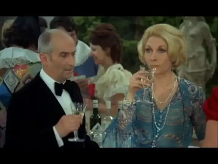 Video for the film Joe: The Busybody — Louis de Funès : Jo (1971) - Tu lui as donné le rideau de la douche?