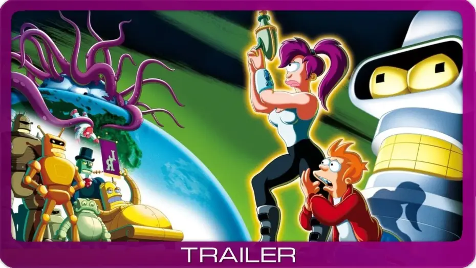 Video for the film Futurama: The Beast with a Billion Backs — Futurama: Die Ära des Tentakels ≣ 2008 ≣ Trailer