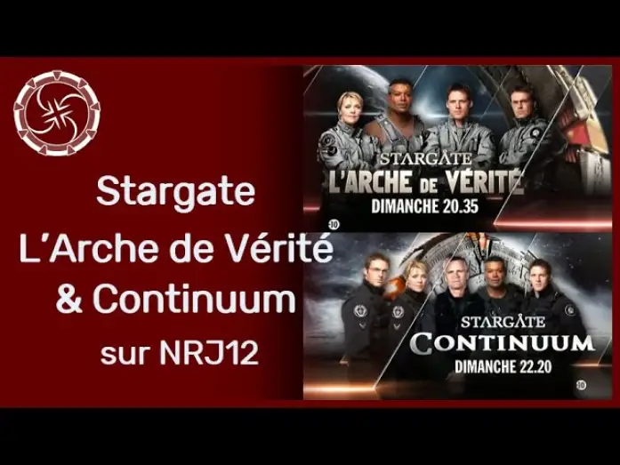 Video for the film Stargate: Continuum — Bande annonce L’Arche de Vérité & Continuum - NRJ 12